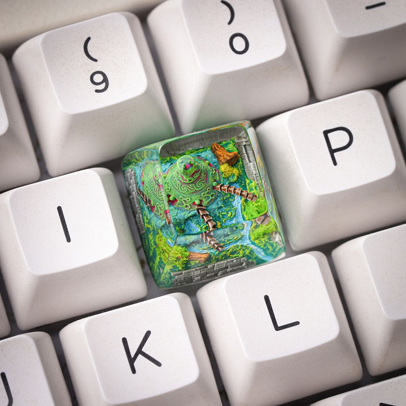 غطاء مفتاح لوحة مفاتيح من الرا - مراجعة Resin Art Baby وسعره