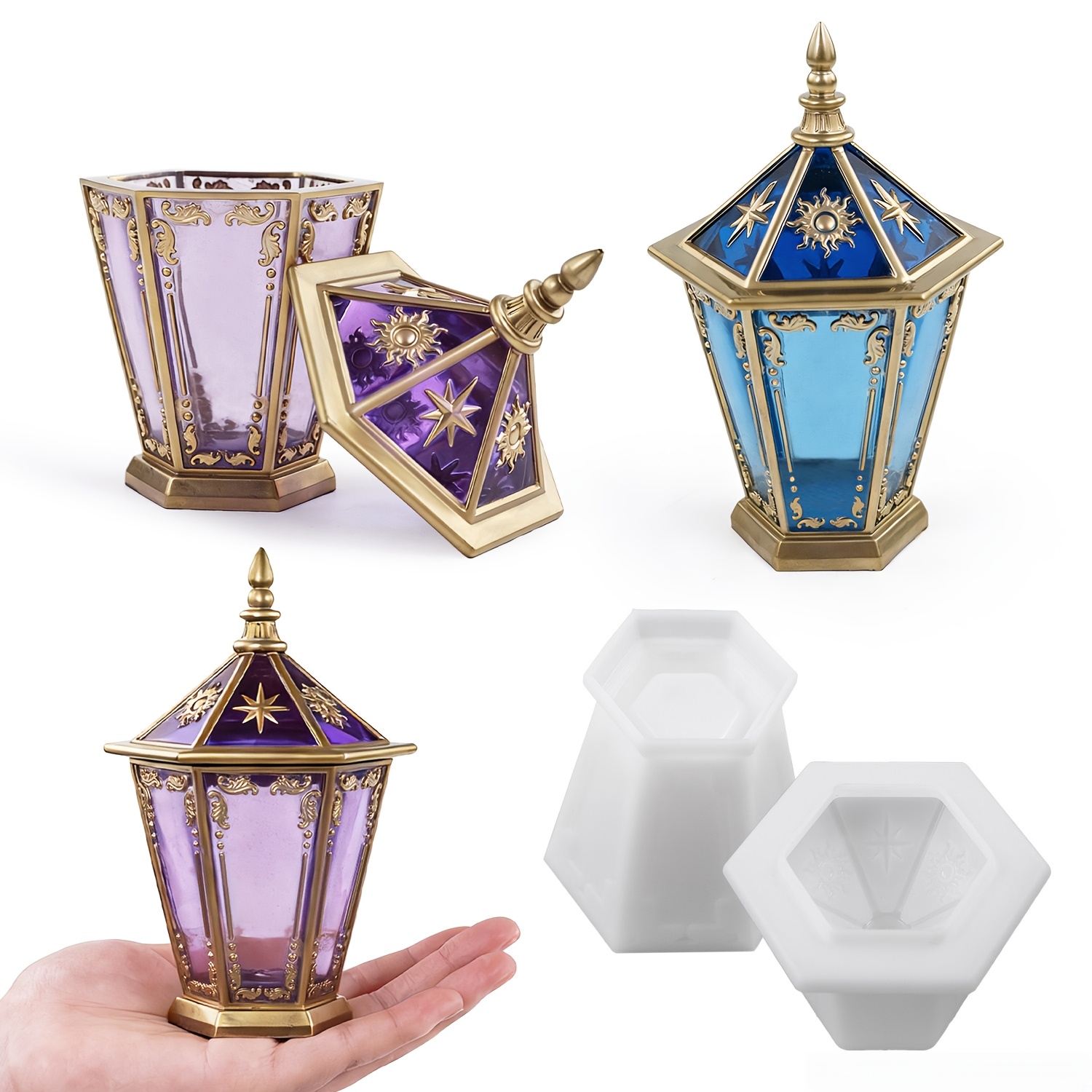 قالب سيليكون على شكل زجاجة سدا - مراجعة Resin Art Case وسعره