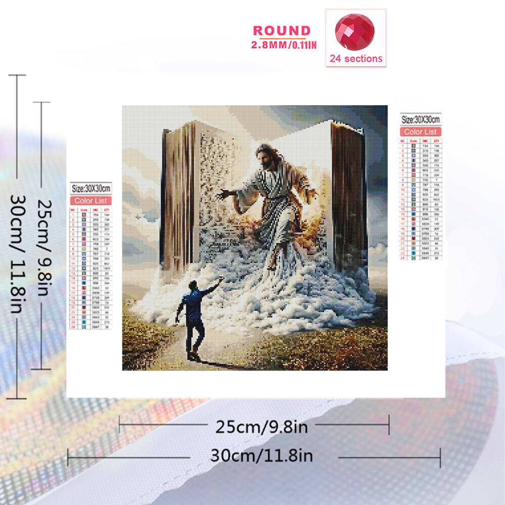 Evershine 5D DIY الماس اللوحة  - مراجعة Resin Art Wallpaper وسعره