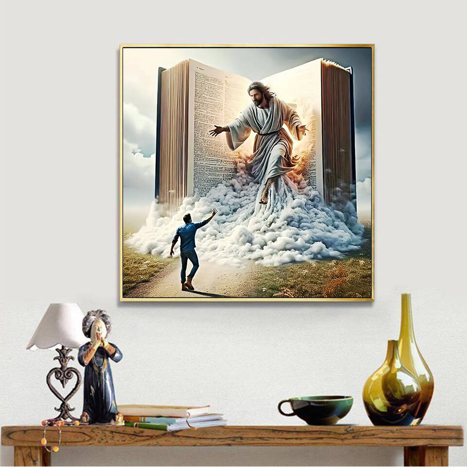 Evershine 5D DIY الماس اللوحة  - مراجعة Resin Art Wallpaper وسعره