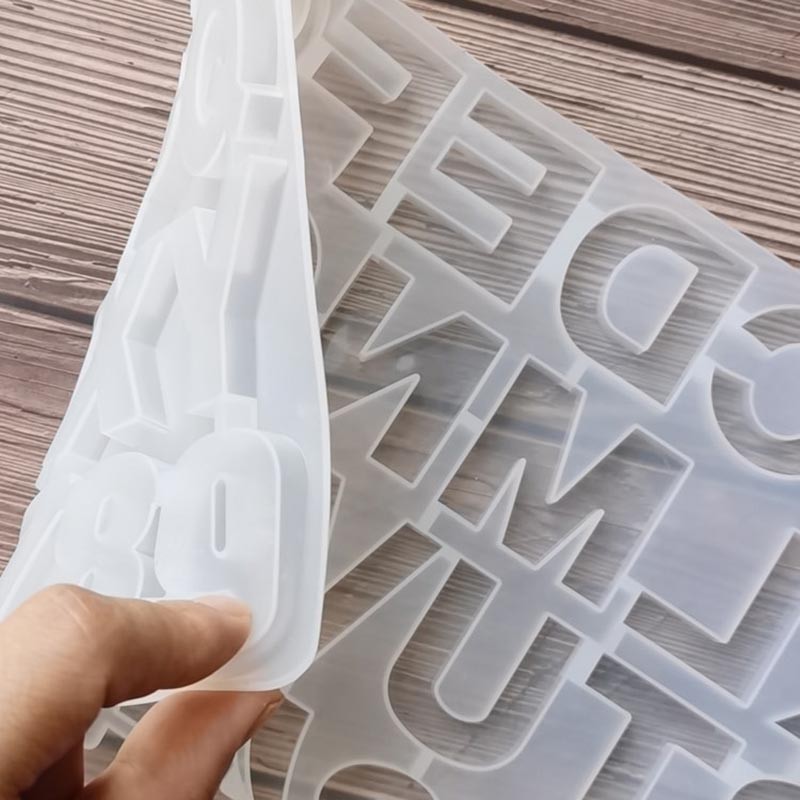 المنزل ديكور ذاتي الصنع 1 قطعة - مراجعة Resin Art Alphabet وسعره