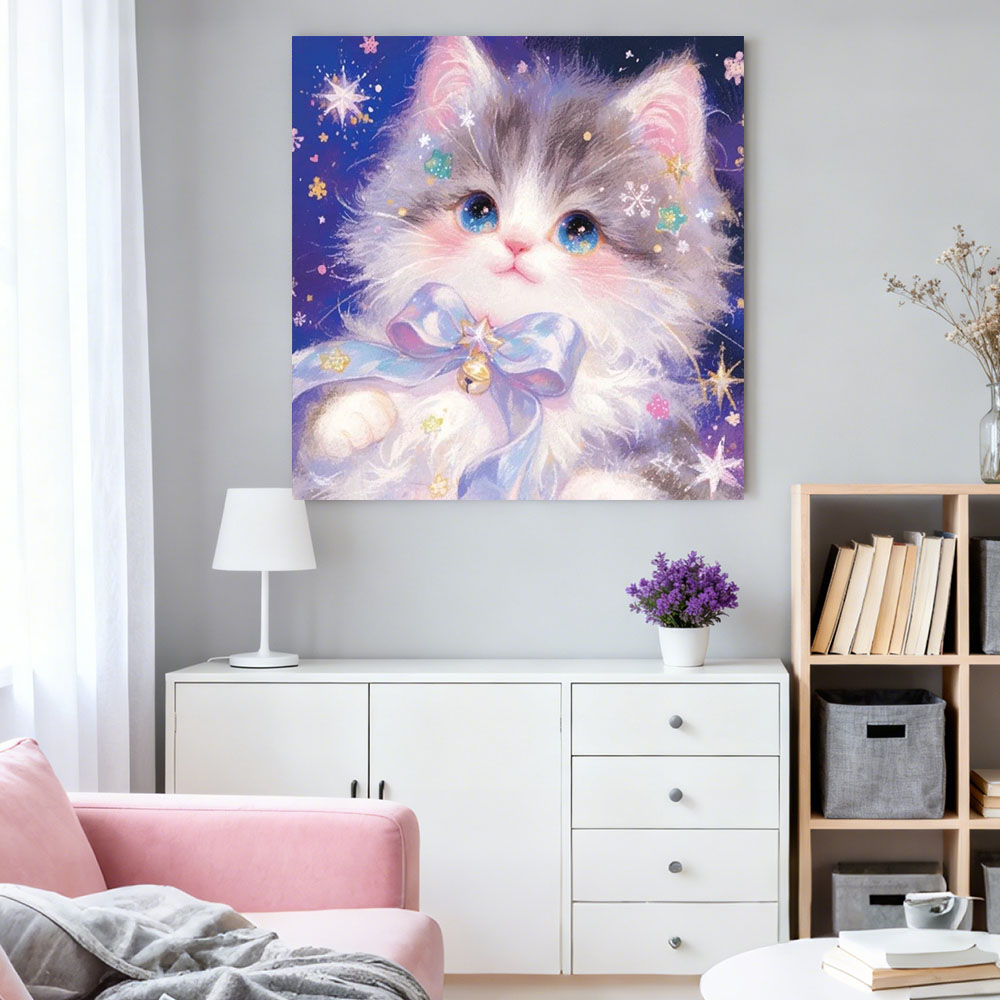 AB لوحة فسيفساء ماسية بتصميم ق - مراجعة Resin Art Wallpaper وسعره