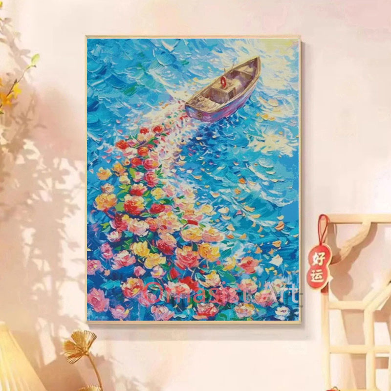 كامل كريستال الماس الفسيفساء ا - مراجعة Resin Art Wallpaper وسعره